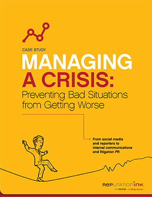 Managing a crisis