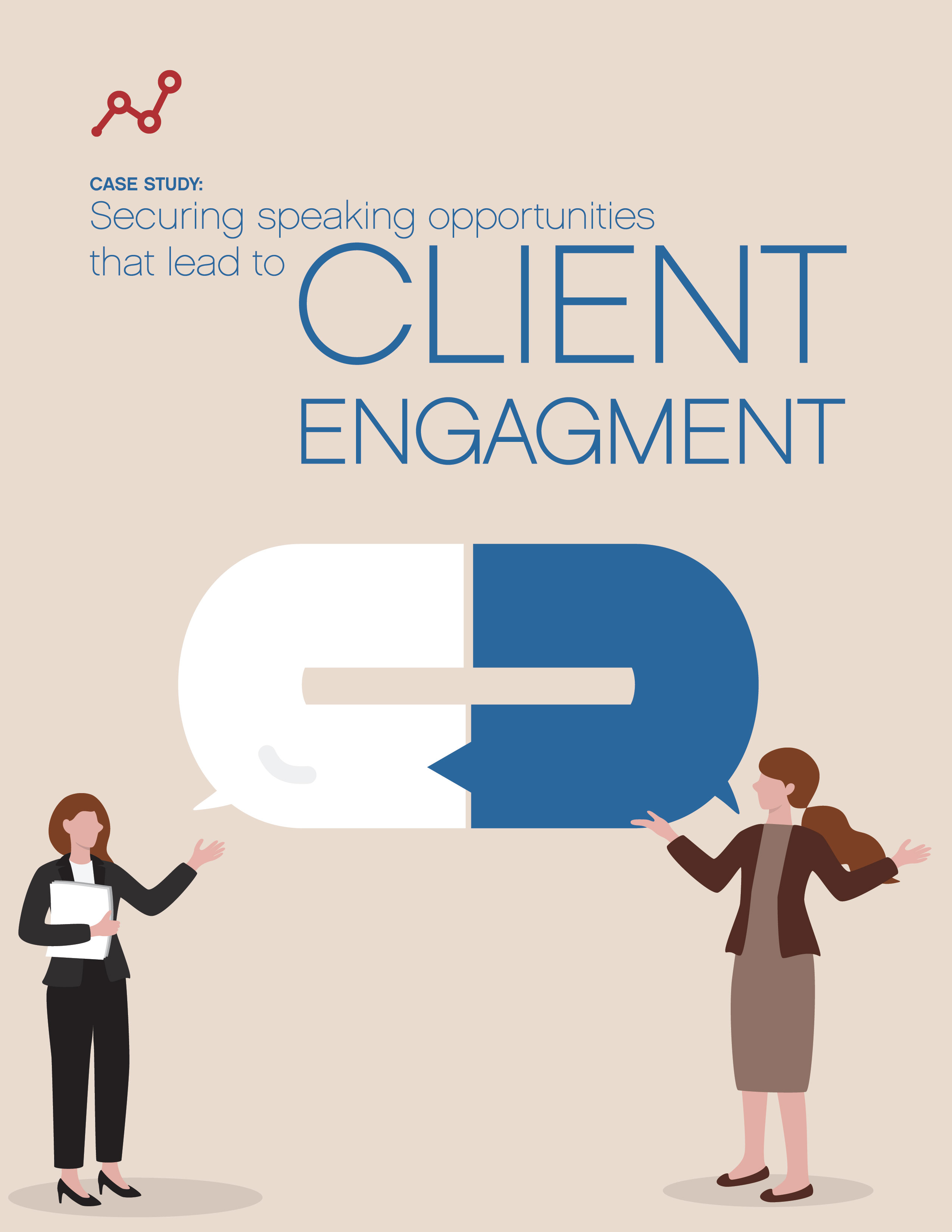 Securing speaking opportunities that lead to client engagements